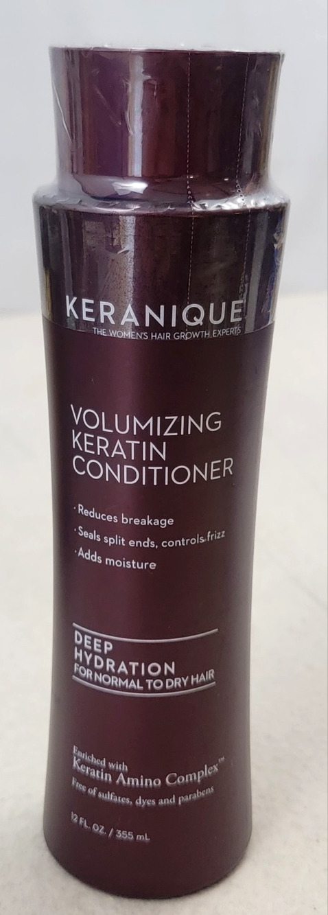 Keranique Volumizing Keratin Conditioner 12 oz NEW Sealed Hydration